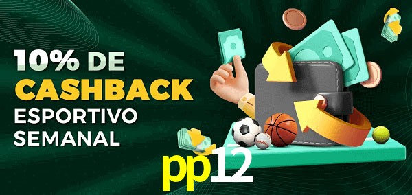 10% de bônus de cashback na pp12