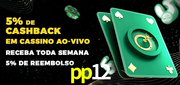 Promoções do cassino ao Vivo pp12